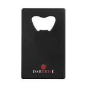 ダーツ日- Dart Player クレジットカード栓抜き (裏面)