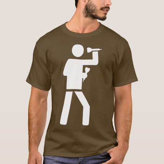 ダーツ記号 Tシャツ (正面)