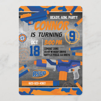 ダーツ銃の招待状 招待状