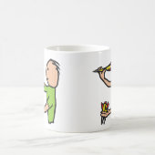 ダーツ コーヒーマグカップ (中央)