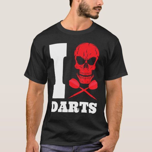 ダーツ スカル 180 Tシャツ (正面)