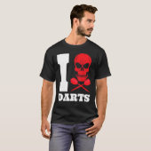 ダーツ スカル 180 Tシャツ (正面フル)