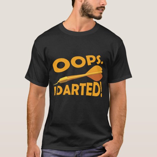 ダーツ・ダート Tシャツ (正面)