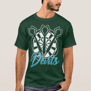 ダーツ・トーナメント・ダーツ・プレーヤー・ダーツ・チーム・ブルズエ Tシャツ