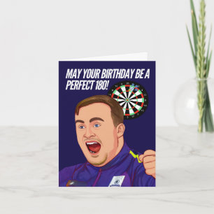 ダーツ- ルーク・ザ・ヌーク - 誕生日カード カード