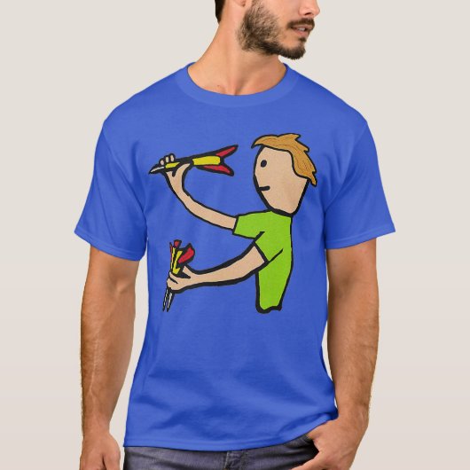 ダーツ(D) _12 Tシャツ (正面)