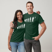 ダーツ – Dart Player Premiumへの人間の進化 Tシャツ (ユニセックス)
