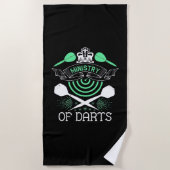 ダーツ - Ministry Of Darts ビーチタオル (正面)
