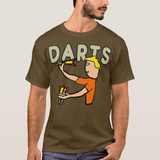 ダーツ Tシャツ (正面)