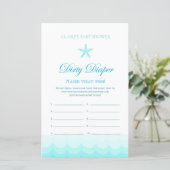 ダーティおむつ – ベビーシャワーゲーム (スタンド正面)