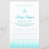 ダーティおむつ – ベビーシャワーゲーム (正面)