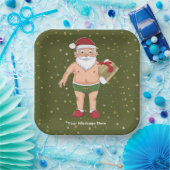 ダーティおもしろいサンタクリスマスコレクション紙カップ ペーパープレート (パーティー)