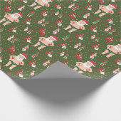 ダーティおもしろいサンタクリスマスコレクション紙カップ ラッピングペーパー (角)