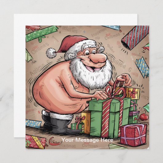 ダーティおもしろいサンタクリスマスコレクション (正面/裏面)