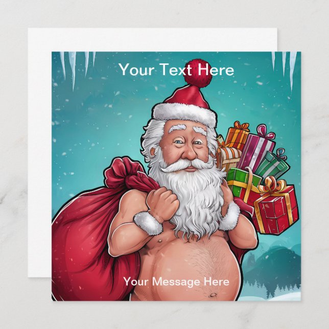 ダーティおもしろいサンタクリスマスコレクション (正面/裏面)