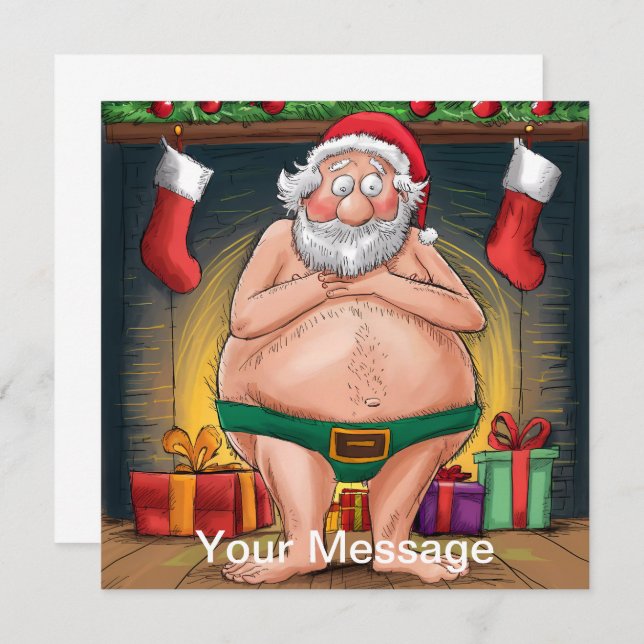 ダーティおもしろいサンタクリスマスコレクション (正面/裏面)