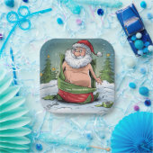 ダーティおもしろいサンタクリスマスコレクション ペーパープレート (パーティー)