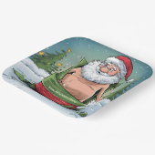 ダーティおもしろいサンタクリスマスコレクション ペーパープレート (傾斜あり)