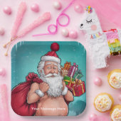 ダーティおもしろいサンタクリスマスコレクション ペーパープレート (パーティー)