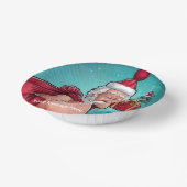 ダーティおもしろいサンタクリスマスコレクション ペーパーボウル (傾斜あり)