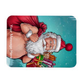 ダーティおもしろいサンタクリスマスコレクション マグネット (横)