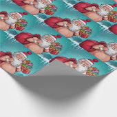 ダーティおもしろいサンタクリスマスコレクション ラッピングペーパー (角)