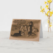 ダーティおもしろいー カード (黄色い花)