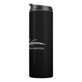 ダーティこのハロウィーン魔女の魔女ほうき タンブラー (回転右)