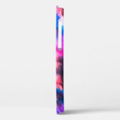 ダーティアート。明るい赤、薄紫、ピンク、黄色。 Case-Mate iPhoneケース (裏面 / 左)
