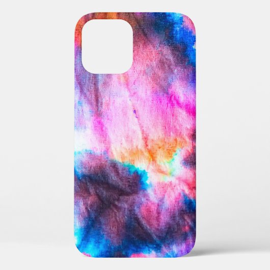 ダーティアート。明るい赤、薄紫、ピンク、黄色。 Case-Mate iPhoneケース (裏面)