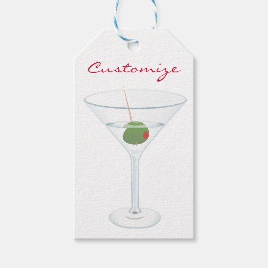 ダーティオリーブMartini Thunder_Cove ギフトタグ (正面)