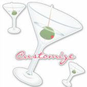 ダーティオリーブMartini Thunder_Cove シール (正面)