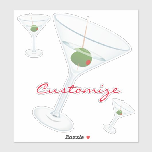 ダーティオリーブMartini Thunder_Cove シール (シート)