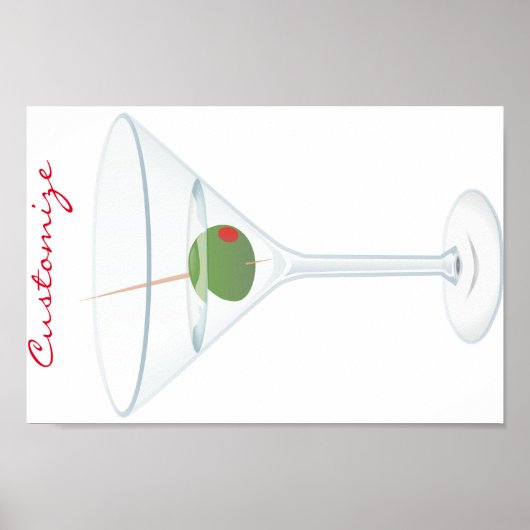 ダーティオリーブMartini Thunder_Cove ポスター (正面)