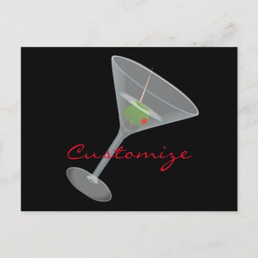 ダーティオリーブMartini Thunder_Cove ポストカード (正面)