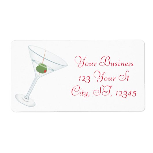 ダーティオリーブMartini Thunder_Cove ラベル (正面)