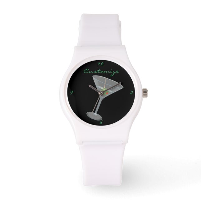 ダーティオリーブMartini Thunder_Cove 腕時計 (正面)