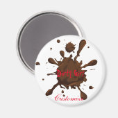 ダーティガールサンダー_コーブ マグネット (正面/裏面)