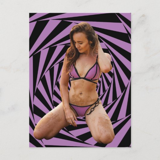 ダーティガールビキニ ポストカード (正面)