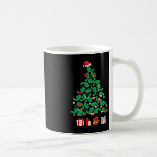 ダーティクリスマスツリーディクマスクリスマスはメリーD コーヒーマグカップ