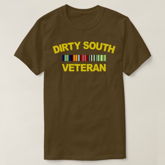 ダーティサウス退役軍人 Tシャツ (デザイン正面)