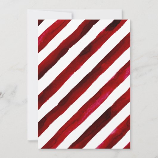 ダーティサンタをテーマにしたパーティーの招待状 招待状 (裏面)