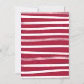 ダーティサンタギフト交換クリスマスホリデーパーティー 招待状 (裏面)