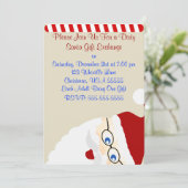 ダーティサンタクリスマス招待状 招待状 (スタンド正面)