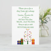 ダーティサンタクリスマス招待状 招待状 (スタンド正面)