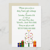 ダーティサンタクリスマス招待状 招待状 (正面/裏面)