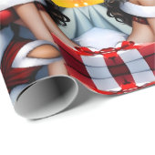 ダーティサンタズフェスティバルナイトとクリスマス応援 ラッピングペーパー (ロールコーナー)