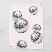 ダーティサーティディスコマルティーニ30歳の誕生日パーティー 招待状 (裏面)