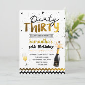 ダーティサーティパーティーの招待状 招待状 (スタンド正面)