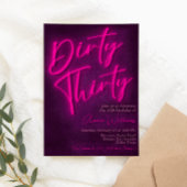ダーティサーティ - 30歳の誕生日 招待状